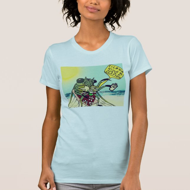 Summer Cicada T-Shirt (Framsida)