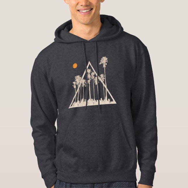 Summer City Skyline Hoodie (Framsida)