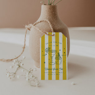 Summer Cocktail-Klubb Bachelorette Favor Presentetikett