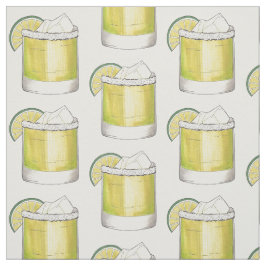 Summer Cocktail Margarita Lime Mixed Drink Fiesta Tyg