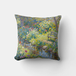 Summer Creek Flowers  Kudde