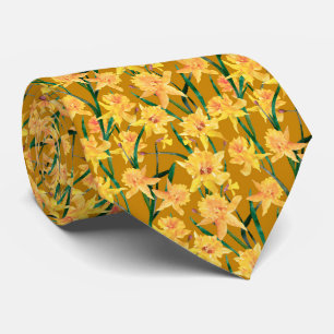Summer Daffodil Mönster Slips