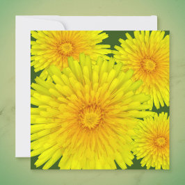 Summer Dandelion Anteckningskort