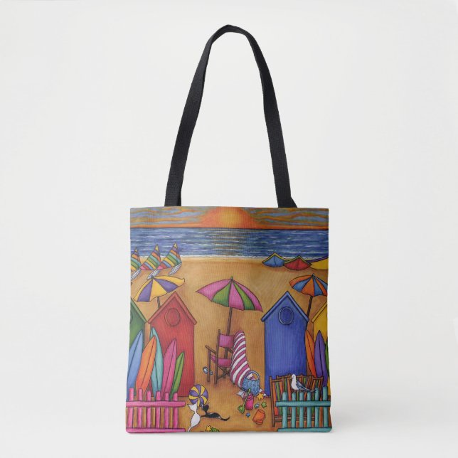 Summer Delight Beach Bag av Lisa Lorenz Tygkasse (Framsida)