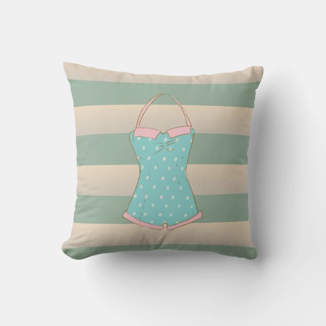 Summer Dreams, Cabana Rand Utomhuskudde (Framsida)