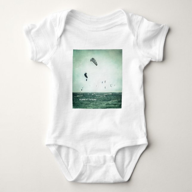Summer dreams. Kite surf T-shirt (Framsida)