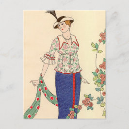 Summer Ensemble George Barbier Vykort
