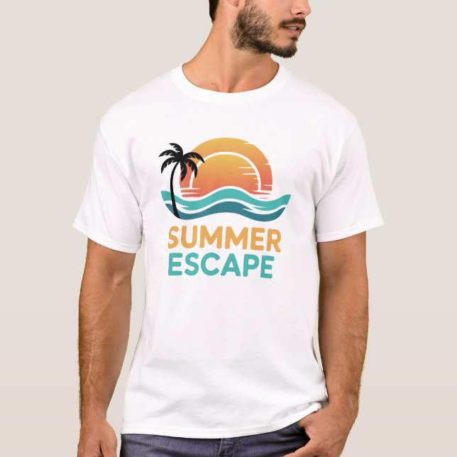 summer escape t-shirt (Framsida)
