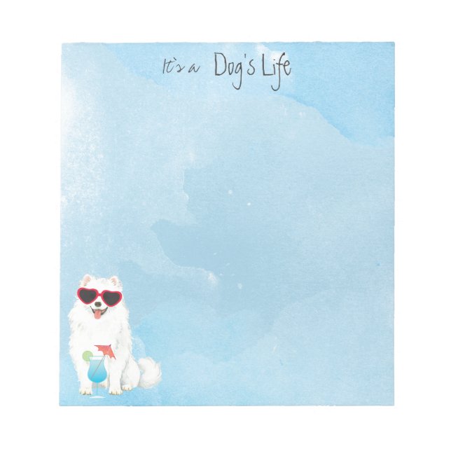 Summer Eskie Anteckningsblock (Framsida)