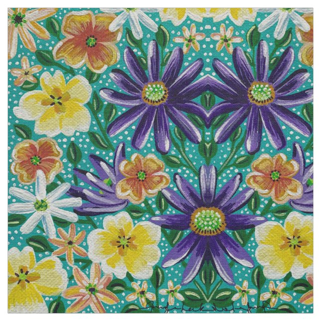 Summer Fält Fabric Tyg (Prov)