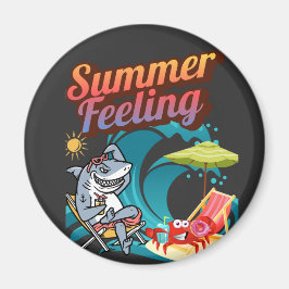 "Summer Feeling" Magnet