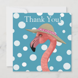Summer Flamingo | Blue Polka dots Tack