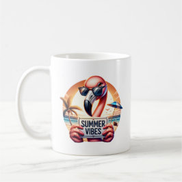 Summer Flamingo Kaffemugg