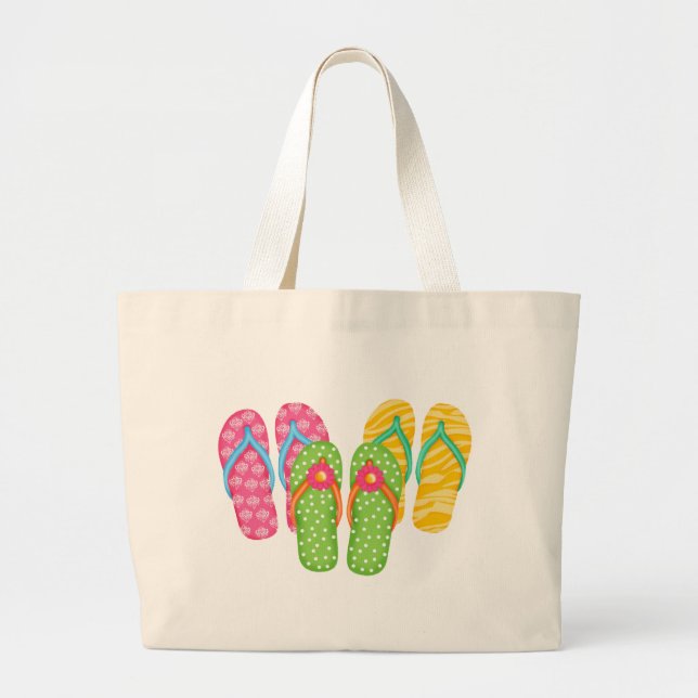 Summer Flinflip flops Jumbo Tygkasse (Framsidan)