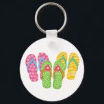 Summer Flinflip flops Nyckelring<br><div class="desc">Anpassa objekt Men du vill passa dina behov.. Alla Grafik är hand plockade vid mig! Copyright 2010</div>