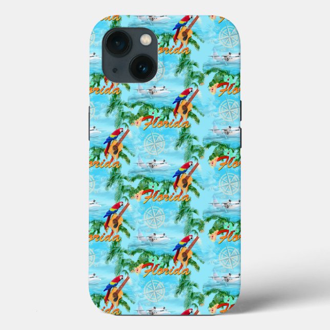 Summer Florida Seaplane Tropical Beach Coastal (Baksida)