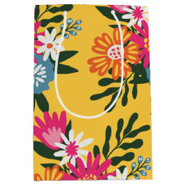 Summer Flower Bouquet på Guld