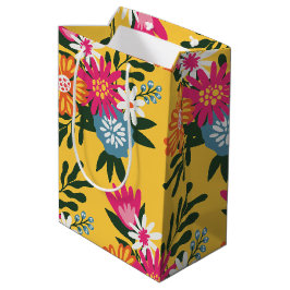 Summer Flower Bouquet på Guld