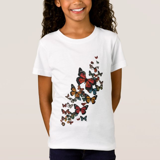 Summer Flutter T Shirt (Framsida)