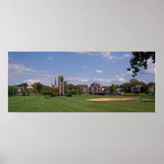 Summer Frederick Cityscape 2 Poster