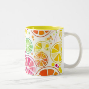 Summer Fruit Färg Mugg