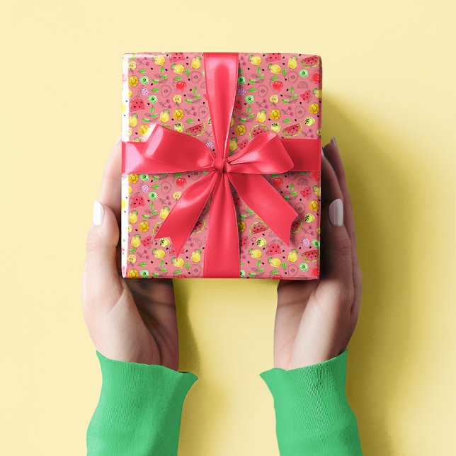 Summer Fruit Mönster | RO ROSA Presentpapper (Skapare uppladdad)