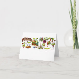 Summer Garden Botanicals Kort
