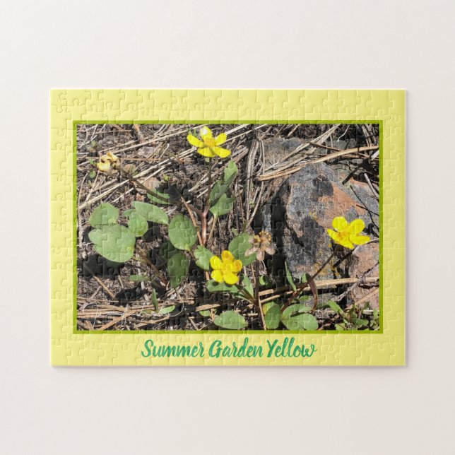 Summer Garden Gult Pussel (Horisontell)