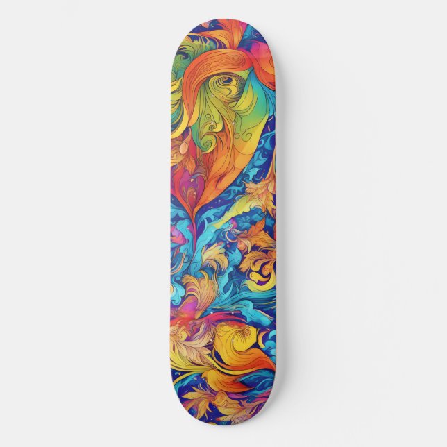 Summer Garden Mini Skateboard Bräda 18,5 Cm (Framsida)