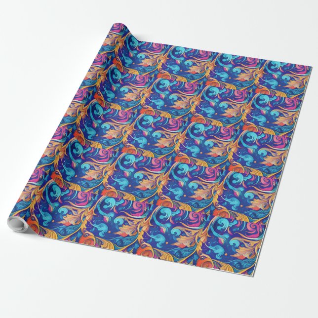Summer Garden Presentpapper (Utrullad)