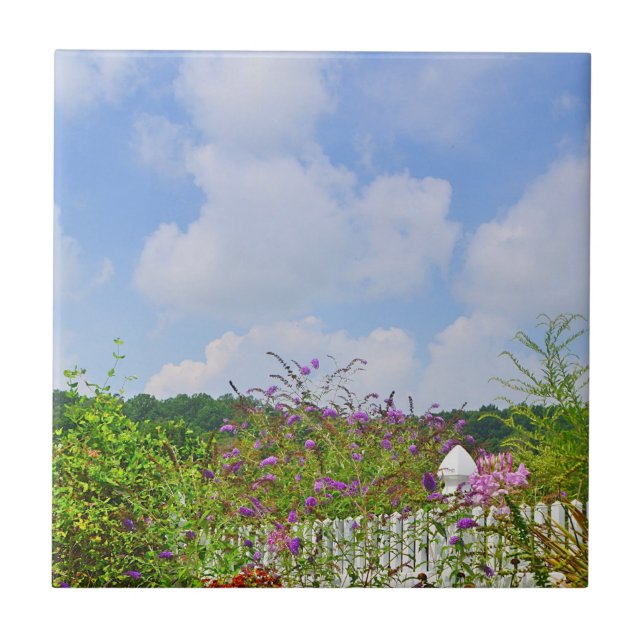 Summer Garden Tile Kakelplatta (Framsidan)