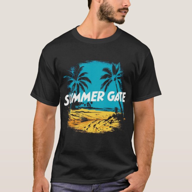 Summer gate  t shirt (Framsida)