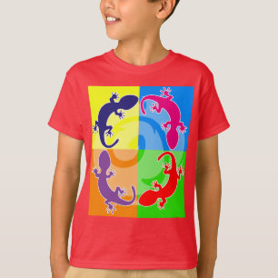 Summer Gecko pop T Shirt