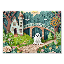 Summer Ghost Haunt Fototryck