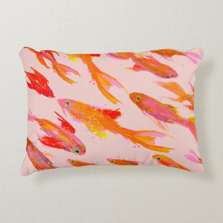 Summer Goldfish Accent Pillow Prydnadskudde