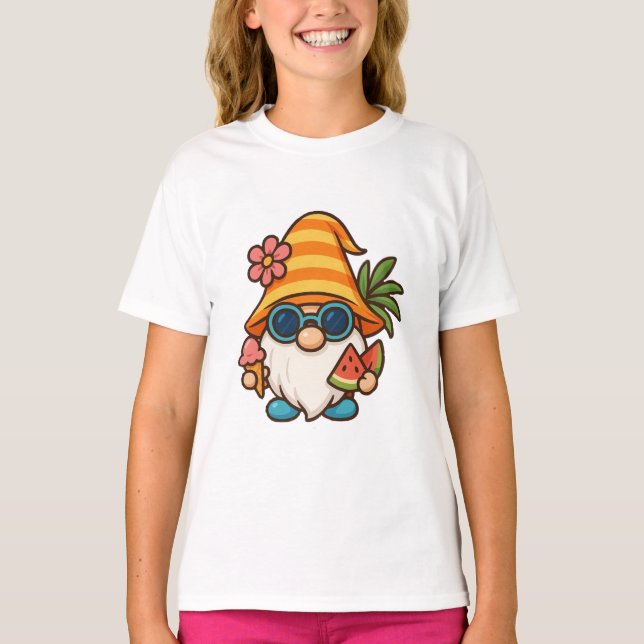 Summer Gonk T Shirt (Framsida)