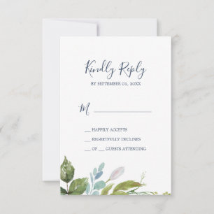 Summer Greenery Simple OSA kort