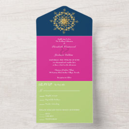 Summer Guld Mandala Bröllop