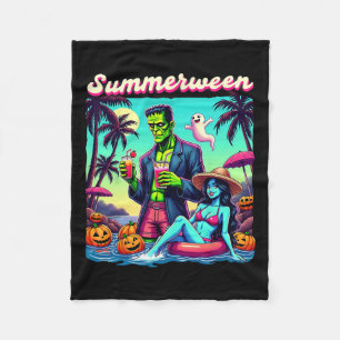 Summer Halloween Zombie Frankenstein Boo Ghost Fleecefilt