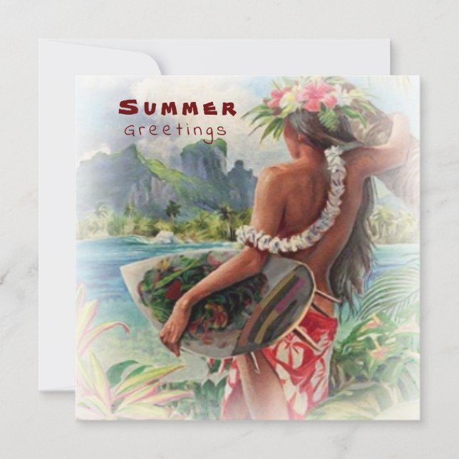 Summer hälsning (Framsida)