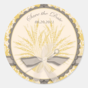 Summer Harvest SD Sticker Runt Klistermärke