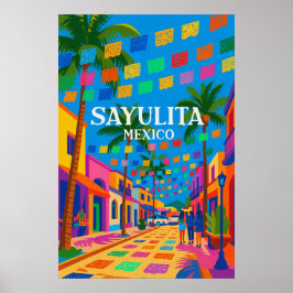 Summer Holiday Destination Mexico  Poster