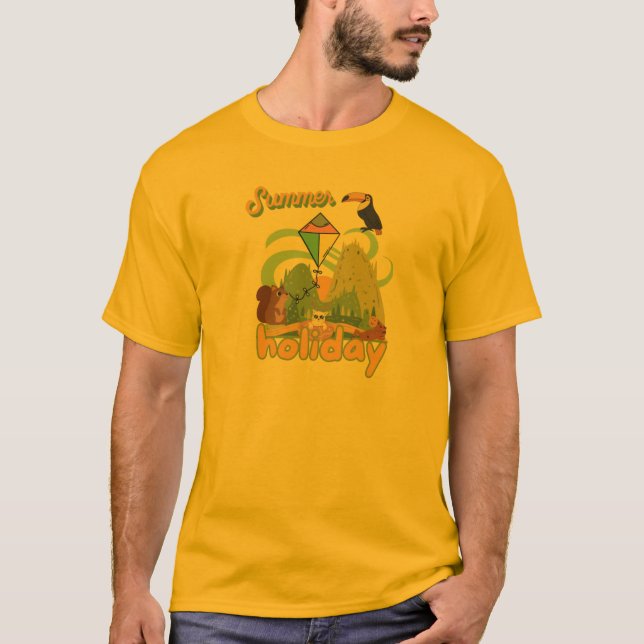 SUMMER HOLIDAY T SHIRT (Framsida)