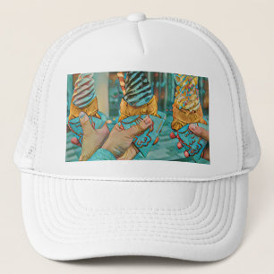 Summer ice cream lovers keps