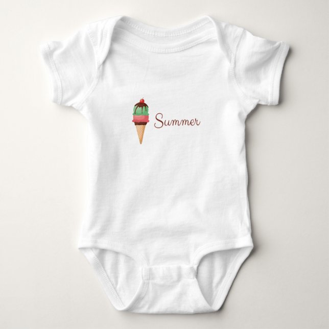 Summer Ice Cream Tee (Framsida)