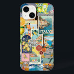 Summer In ITALY, Fruity European Summer Collage<br><div class="desc">Summer In ITALY,  Fruity European Summer Collage phone case,  La Dolce Vita,  spring-summer theme,  pretty trendy case,  iPhone 15 14 13 12 11 Pro Max 8 Plus</div>