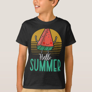 Summer Kawaii Watermelon T Shirt