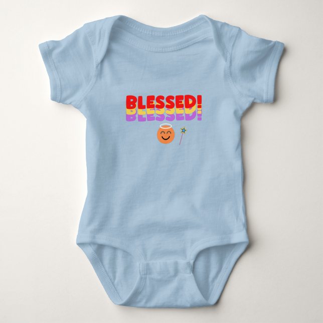 Summer Kids Blue T Shirt (Framsida)