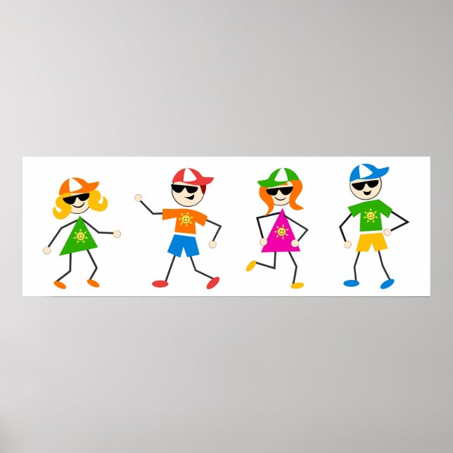Summer Kids Poster (Framsidan)