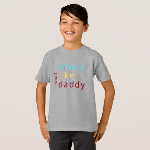 Summer Kids Smart som pappa Småbarn T Shirt